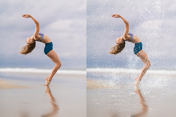 130 Water Splash Photo Overlays in Add-Ons - product preview 6
