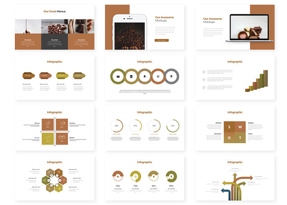 Choko - Powerpoint Template in PowerPoint Templates - product preview 2