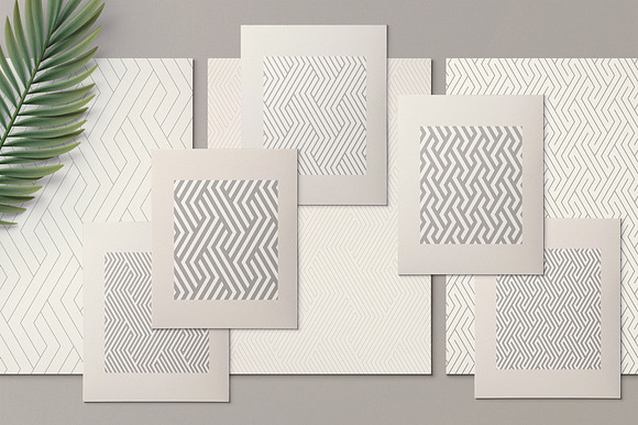 Zigzag Seamless Patterns Set in Patterns - product preview 1