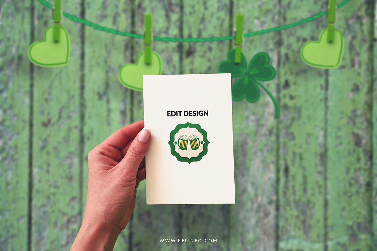 St. Patrick's Day Mockup #9 in Mockup Templates - product preview 8