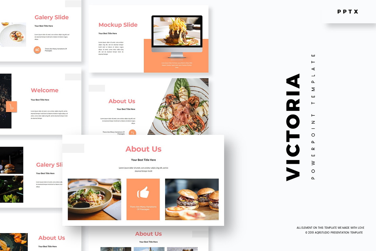 Victoria - Powerpoint Template in PowerPoint Templates - product preview 8