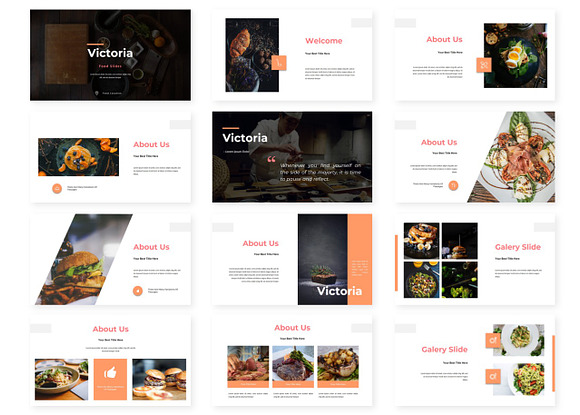 Victoria - Powerpoint Template in PowerPoint Templates - product preview 1