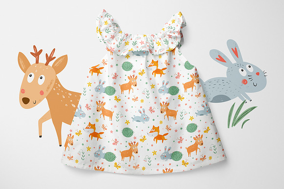 Baby animals vector clipart in Illustrations - product preview 13