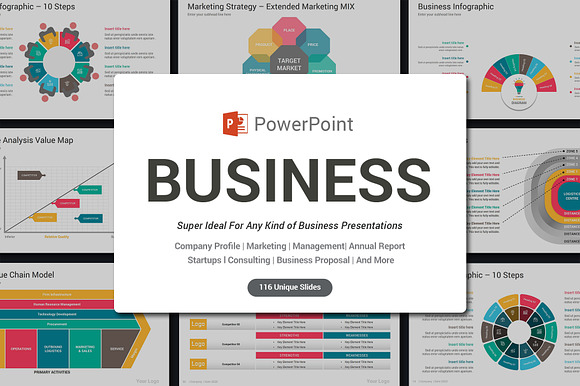 Business PowerPoint Infographics in PowerPoint Templates - product preview 1
