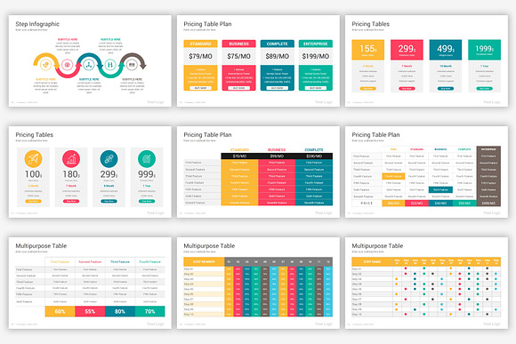 Business PowerPoint Infographics in PowerPoint Templates - product preview 8