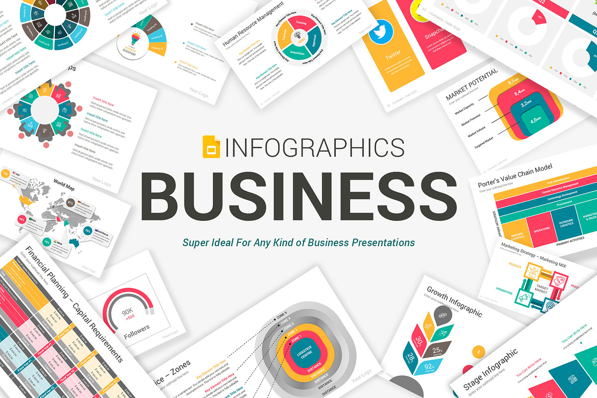 Business Google Slides Infographics in Google Slides Templates - product preview 8