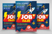Hiring & Job Fair Thai Flyer