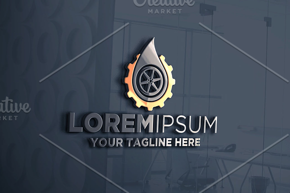 Oil Car Logo in Logo Templates - product preview 1