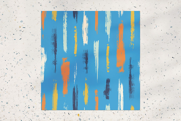Brush strokes seamless pattern in Patterns - product preview 1