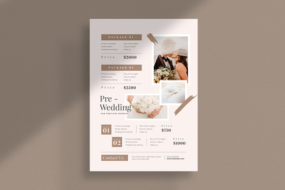 Photography Pricing Guide Template in Flyer Templates - product preview 5
