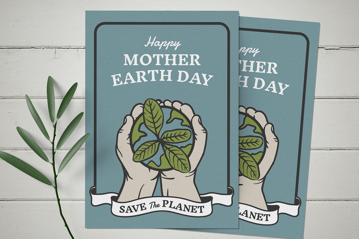 Mother Earth Day Flyer in Flyer Templates - product preview 8