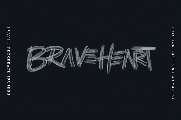 Brave | Procreate Brushes in Add-Ons - product preview 6