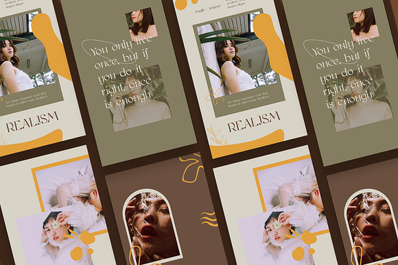 Stefie Instagram Templates in Instagram Templates - product preview 4