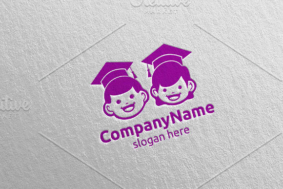 Cute Baby Smile Logo Design 8 in Logo Templates - product preview 2