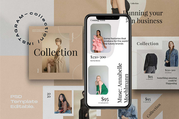 Collection - Social Media Marketing in Instagram Templates - product preview 4