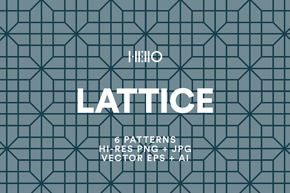 Lattice Patterns in Patterns - product preview 10