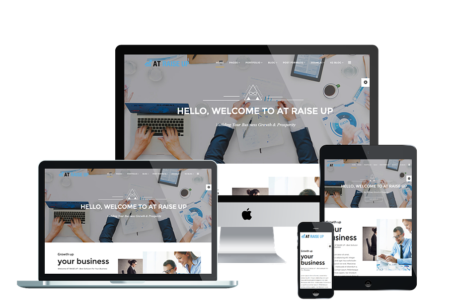 AT Raise Up-Business Joomla Template