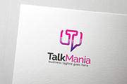 Talk Mania Letter T Logo