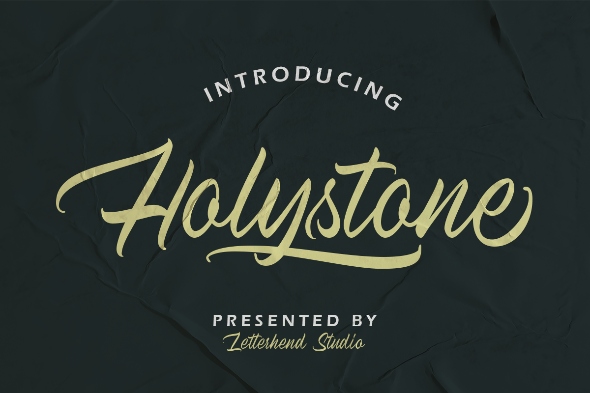 Holystone Script in Script Fonts - product preview 8