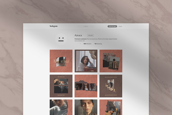 Syentheia Puzzle Instagram Feed in Instagram Templates - product preview 4