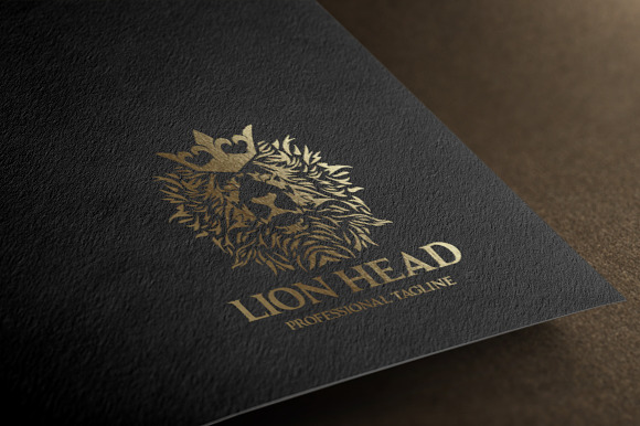 Lion Head Logo in Logo Templates - product preview 5