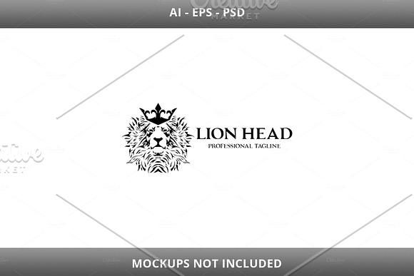 Lion Head Logo in Logo Templates - product preview 7