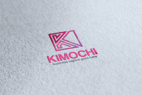 Kimochi Letter K Logo in Logo Templates - product preview 1
