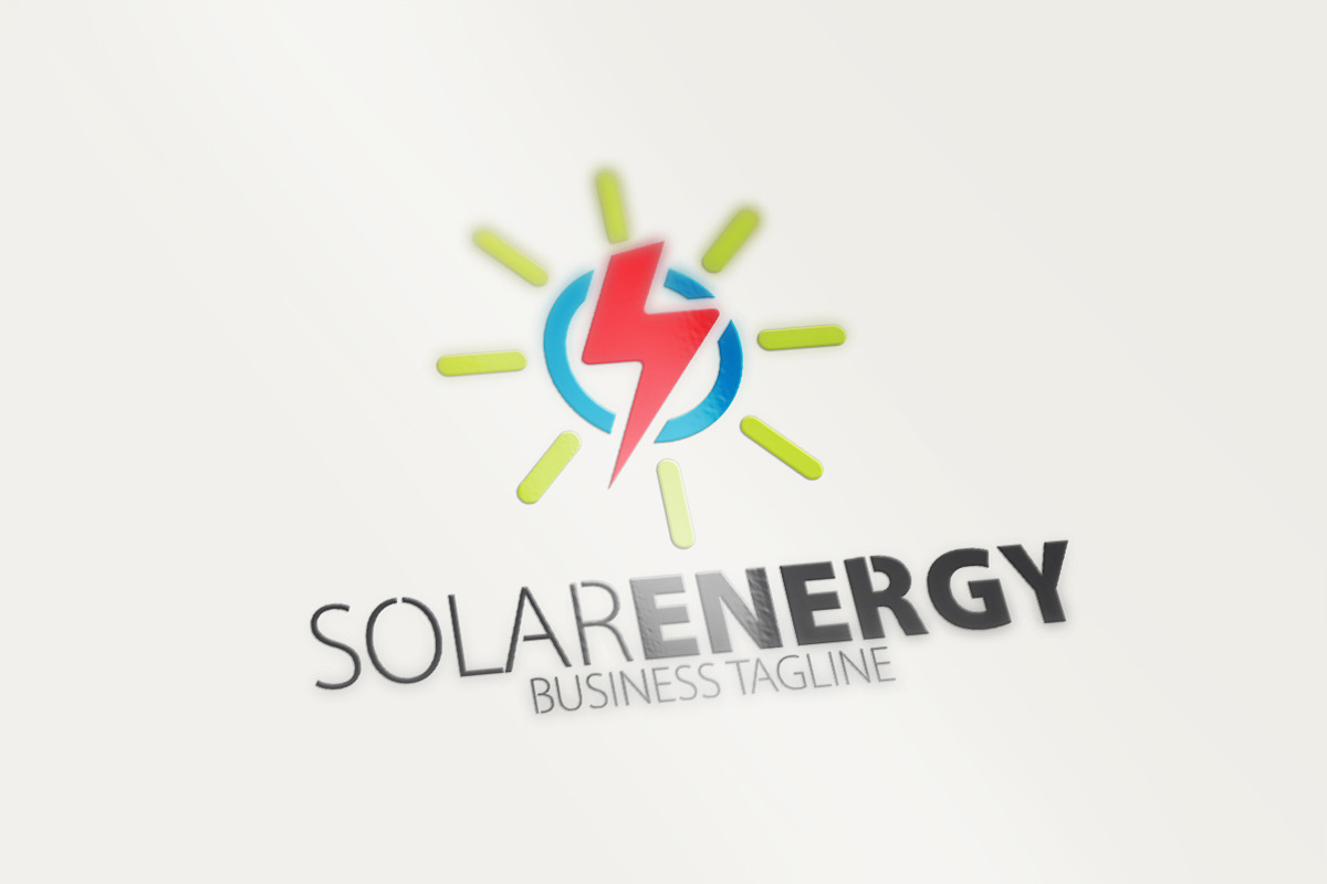 Solar Energy Logo in Logo Templates - product preview 8