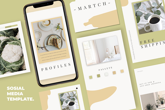 MAISIE Social Media Template in Instagram Templates - product preview 2