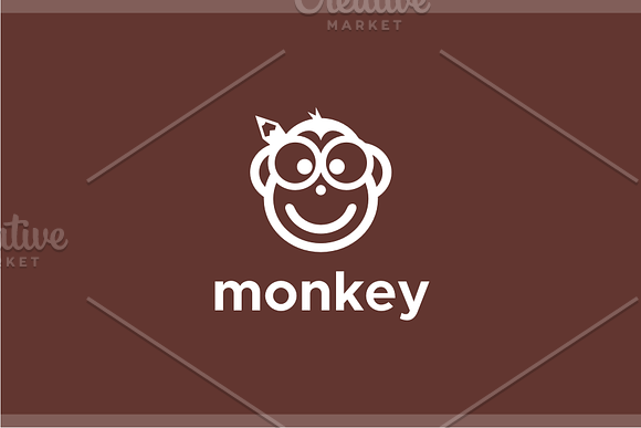 Smart Monkey Logo in Logo Templates - product preview 1