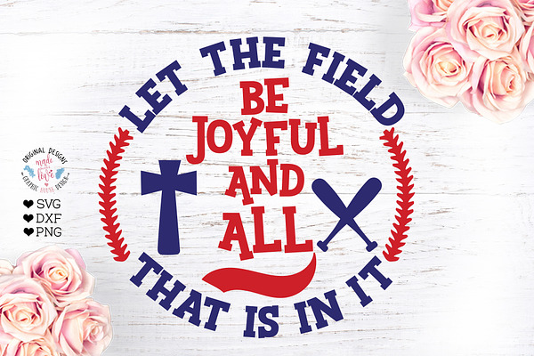 Let the Field Be Joyful Cut File