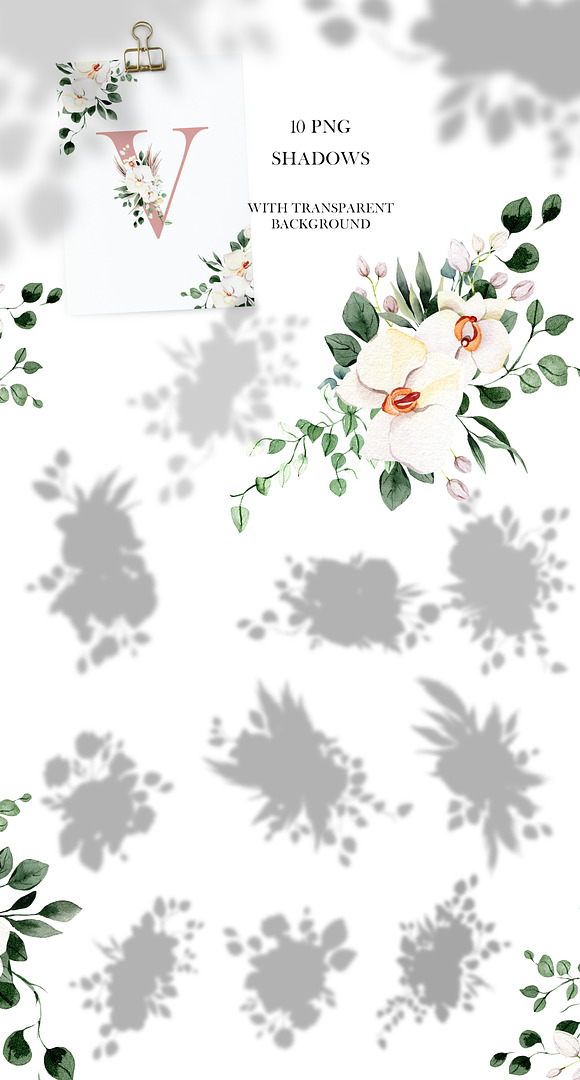 Ceremony floral collection in Illustrations - product preview 9