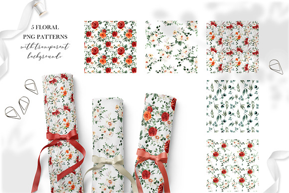 Ceremony floral collection in Illustrations - product preview 10