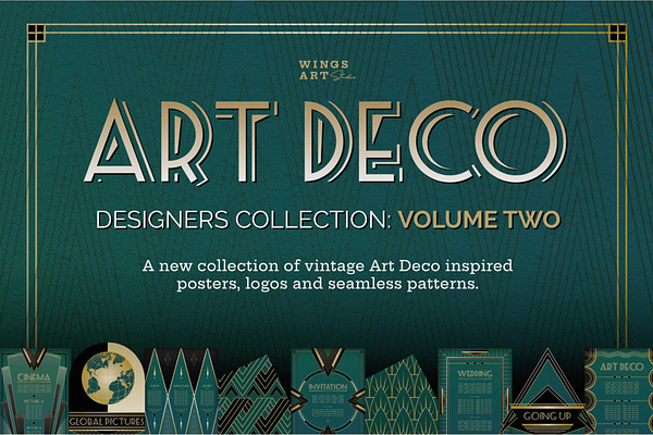Art Deco Graphics Collection Vol 2