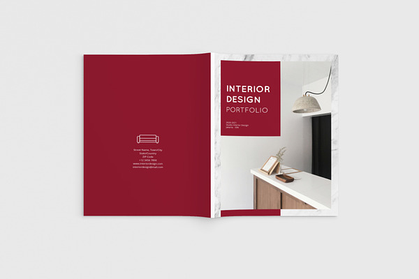 Interior Design Brochure Magazine