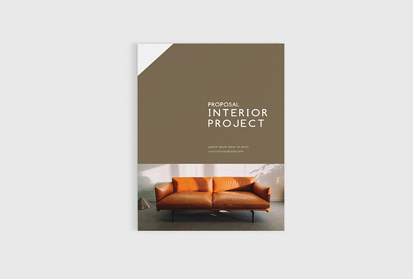 Interior Room  Brochure Magazine in Magazine Templates - product preview 1
