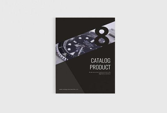clock Catalog Brochure in Brochure Templates - product preview 1