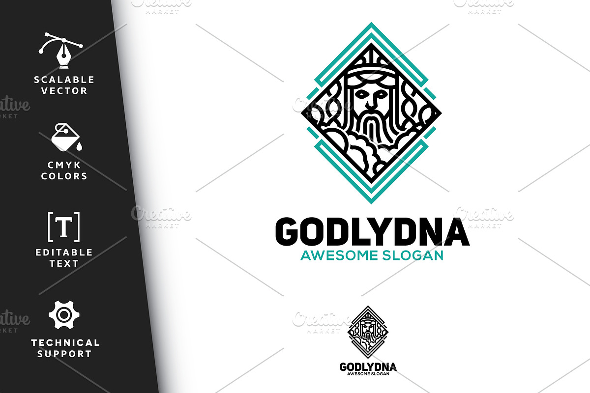 Godlydna Logo in Logo Templates - product preview 8
