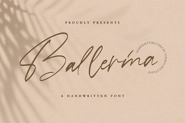 Ballerina - Signature Script Font