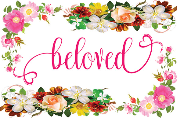 Beloved in Fonts - product preview 6