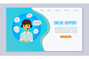 Online support and consulting