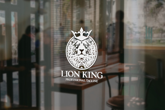 Lion King v.3 Logo in Logo Templates - product preview 2