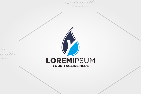 Letter Y Oil Gass Logo in Logo Templates - product preview 1