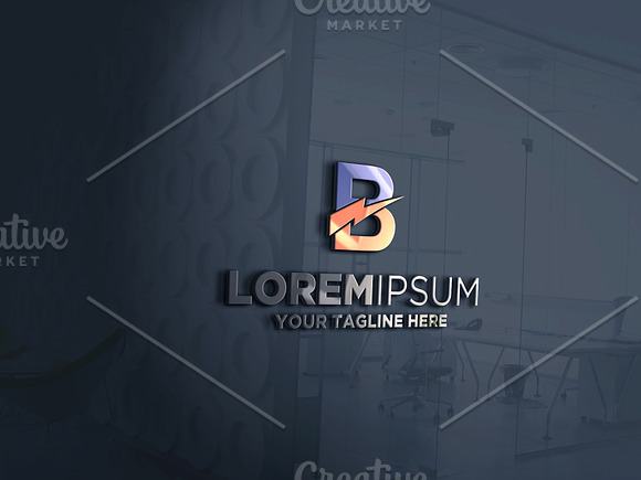 Letter B Energy Logo in Logo Templates - product preview 2