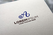 Letter A Roll Film Logo