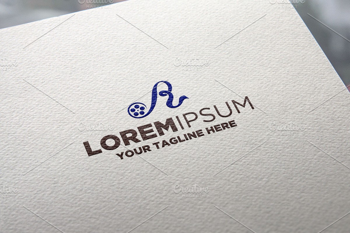 Letter R Roll Film Logo in Logo Templates - product preview 8