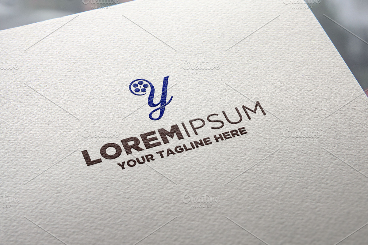 Letter Y Roll Film Logo in Logo Templates - product preview 8