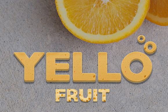 36 Cheese Style Text Effect in Add-Ons - product preview 2