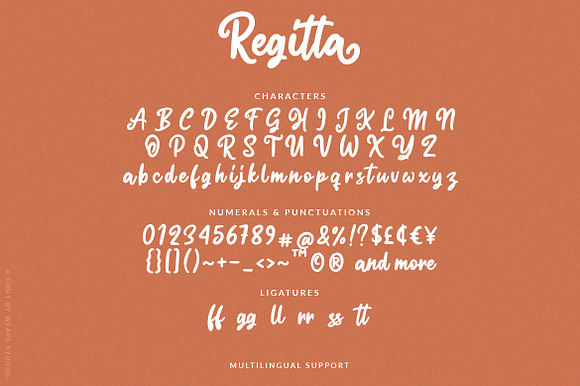 Regitta - Playful Script in Script Fonts - product preview 7