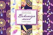 Bohemian mood - digital paper pack
